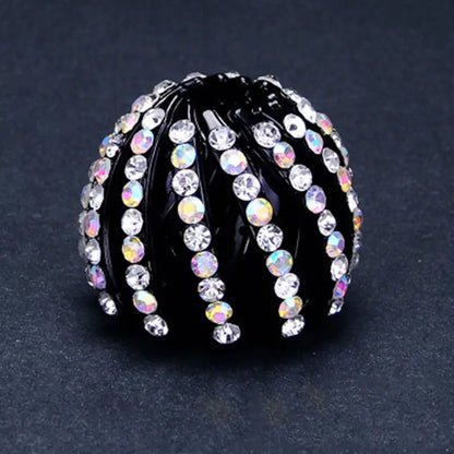 Luxury Beaded Hair Claw - "Elegant multi color hair clip for women"