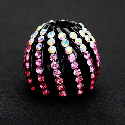 Luxury Beaded Hair Claw - "Elegant multi color hair clip for women"